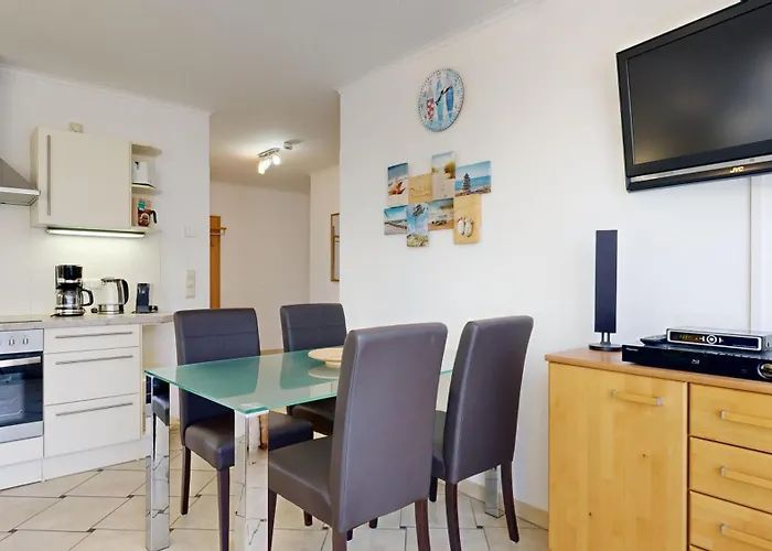 公寓 Strandnahe Mit 2 Schlafzimmern Und Balkon, Koenigin Augusta, 宾茨